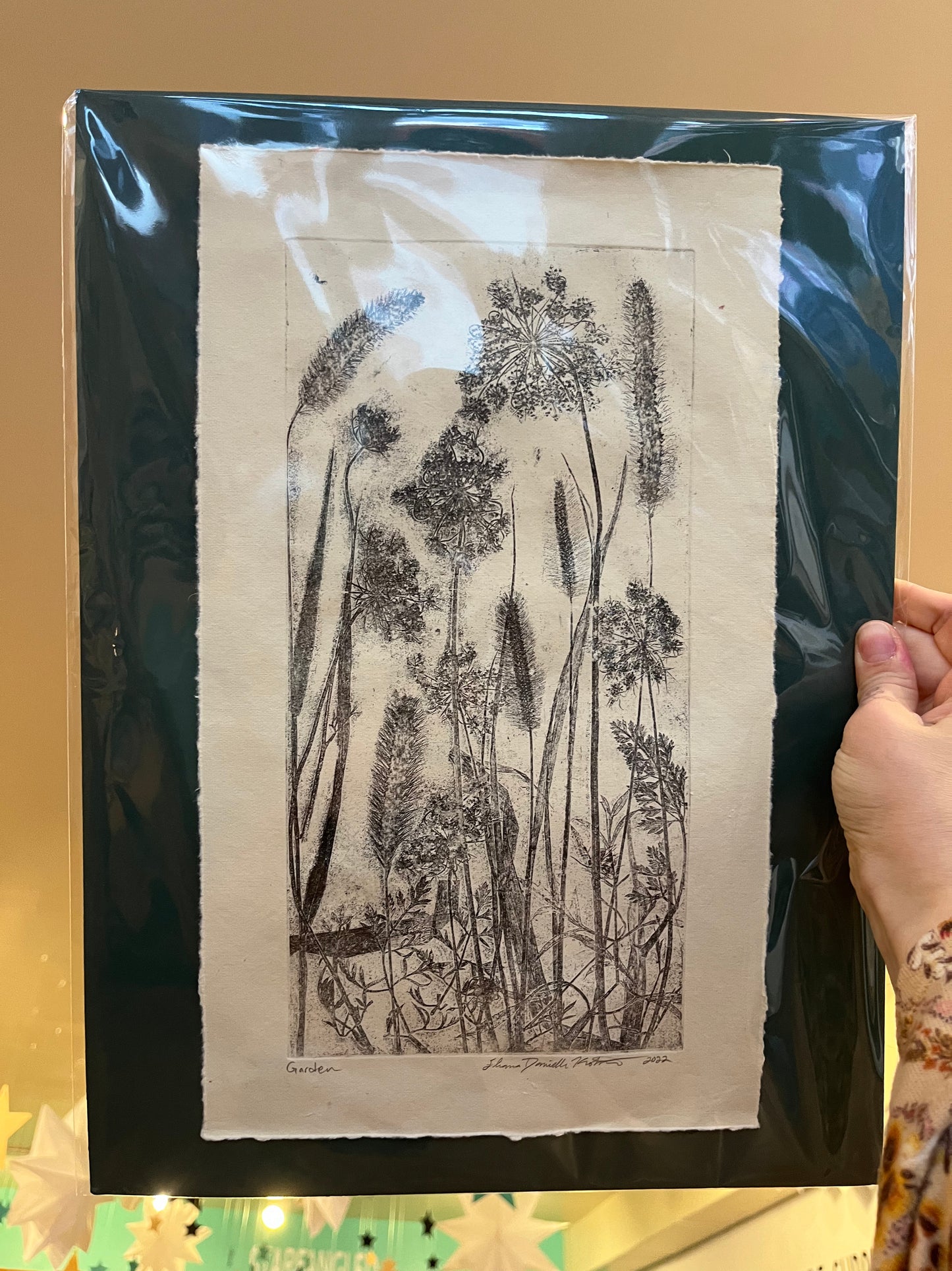 "Garden" Etching